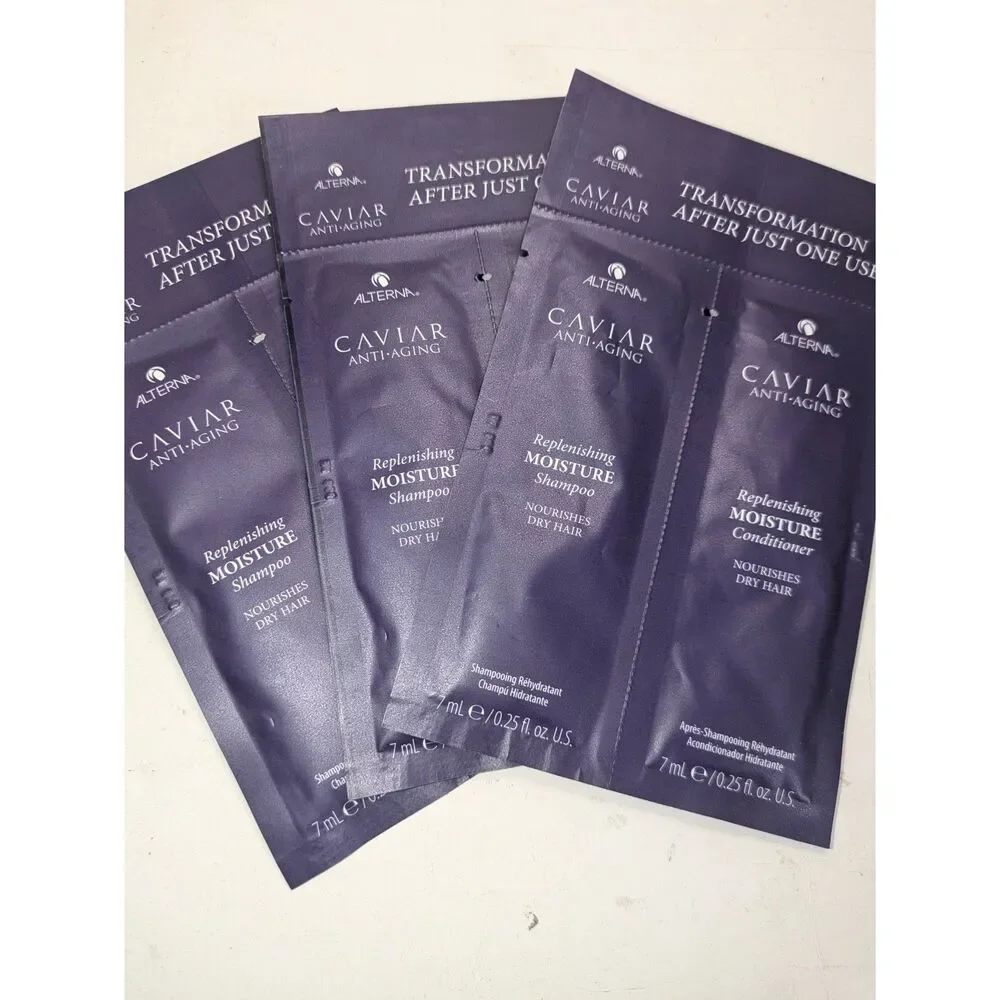 ⭐3/$30⭐ Alterna Caviar Moisture Shampoo & Conditioner Lot of 5